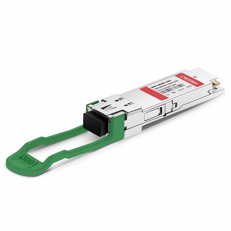 Cisco QSFP-100G-CWDM4-S Compatible 100GBASE-CWDM4 QSFP28 4 x 25G NRZ 1310nm 2km DOM Duplex LC/UPC SMF Optical Transceiver Module