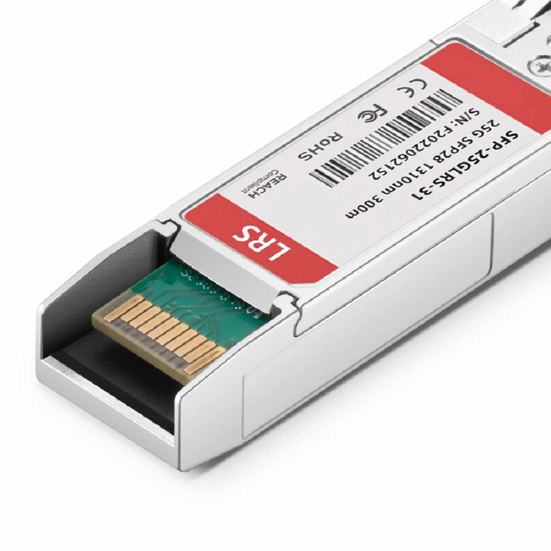 Cisco Compatible 25GBASE-LR-S SFP28 1310nm 300m DOM Duplex LC/UPC SMF Optical Transceiver Module