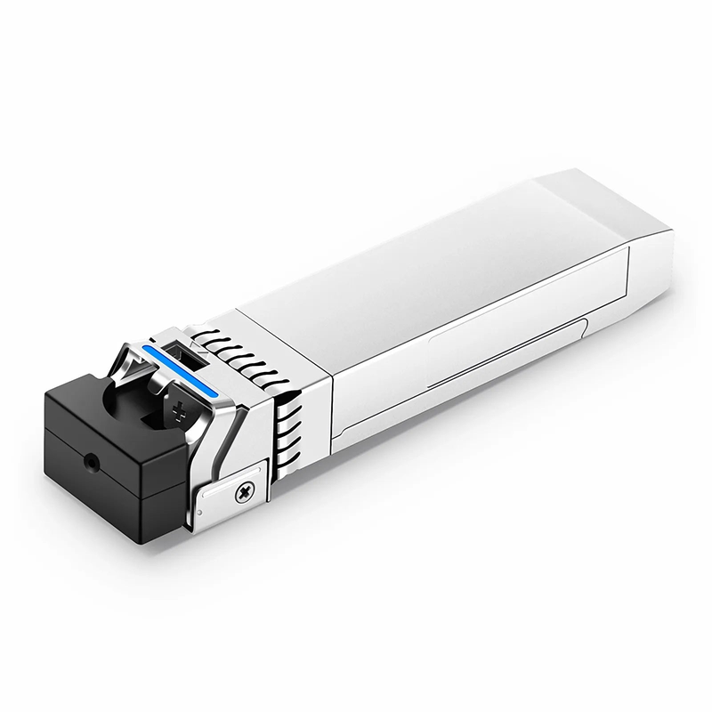 25GBASE-U SFP28 BiDi 1270nm-TX/1330nm-RX 10km DOM Simplex LC/UPC SMF Optical Transceiver Module for FS Switches