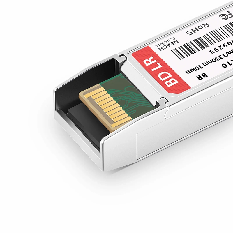 Brocade 25G-SFP28-BXU Compatible 25GBASE-U SFP28 BiDi 1270nm-TX/1330nm-RX 10km DOM Simplex LC/UPC SMF Optical Transceiver Module