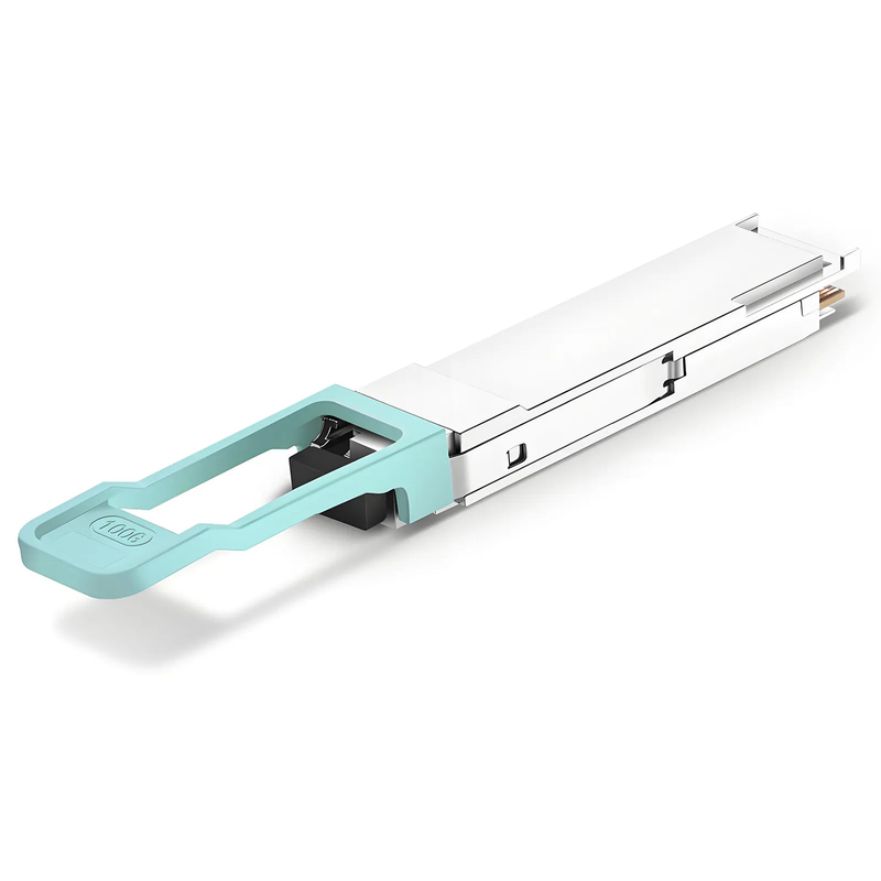 HW Compatible 100GBASE-BX40-U QSFP28 BiDi 4 x 25G NRZ 1304.58nm-TX/1309.14nm-RX 40km DOM Simplex LC/APC SMF Optical Transceiver Module (Industrial)