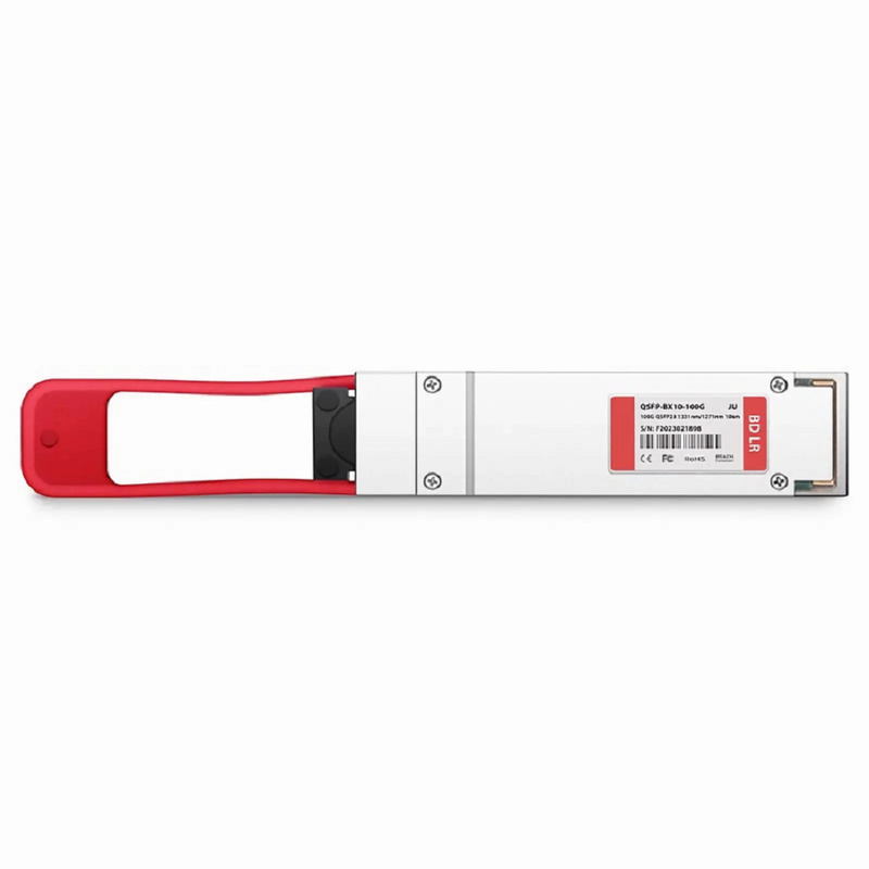 Arista Networks Compatible 100GBASE-BX10-D QSFP28 BiDi 4 x 25G NRZ 1331nm-TX/1271nm-RX 10km DOM Simplex LC/UPC SMF Optical Transceiver Module