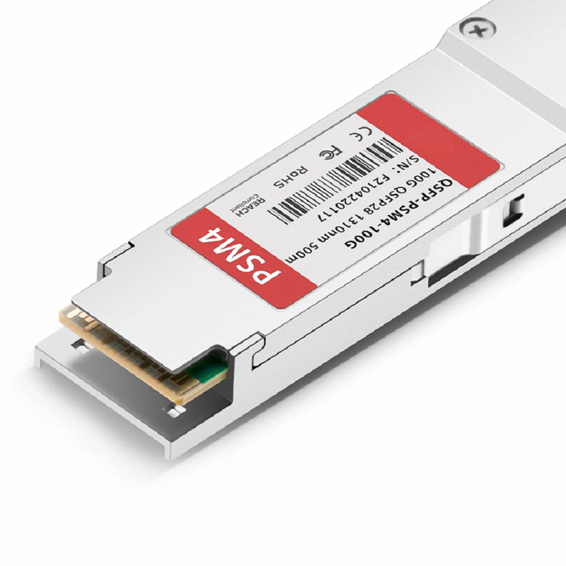 Cisco QSFP-100G-PSM4-S Compatible 100GBASE-PSM4 QSFP28 4 x 25G NRZ 1310nm 500m DOM MPO-12/APC SMF Optical Transceiver Module, Breakout to 4 x 25G-LR