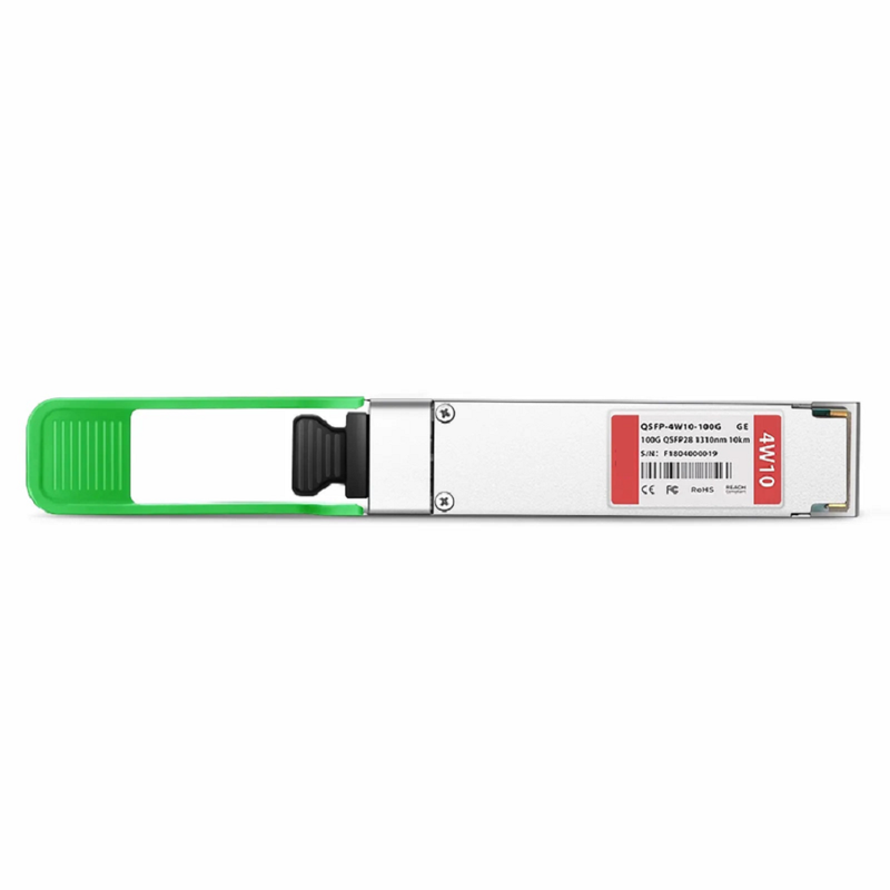 Cisco QSFP-100G-4WDM-S Compatible 100GBASE-4W10 QSFP28 4 x 25G NRZ 1310nm 10km DOM Duplex LC/UPC SMF Optical Transceiver Module