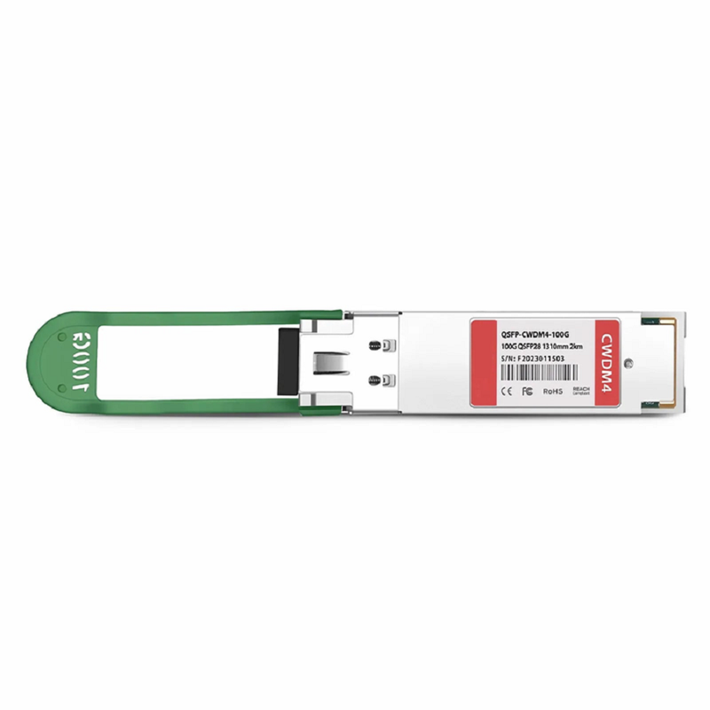 Cisco QSFP-100G-CWDM4-S Compatible 100GBASE-CWDM4 QSFP28 4 x 25G NRZ 1310nm 2km DOM Duplex LC/UPC SMF Optical Transceiver Module