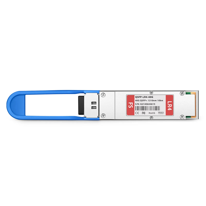 Cisco QSFP-40G-LR4 Compatible 40GBASE-LR4 QSFP+ 1310nm 10km DOM Duplex LC/UPC SMF Optical Transceiver Module