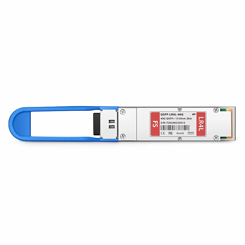 HPE H3C JL286A Compatible 40GBASE-LR4L QSFP+ 1310nm 2km DOM Duplex LC/UPC SMF Optical Transceiver Module