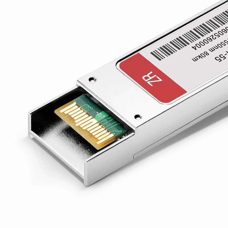 Cisco XFP-10GZR-OC192LR Compatible 10GBASE-ZR/ZW and OC-192/STM-64 LR-2 XFP 1550nm 80km DOM Duplex LC SMF Optical Transceiver Module