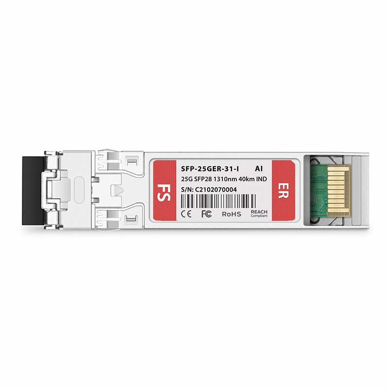 Arista Networks SFP-25G-ER40-I Compatible 25GBASE-ER SFP28 1310nm 40km DOM Duplex LC/UPC SMF Optical Transceiver Module (Industrial)