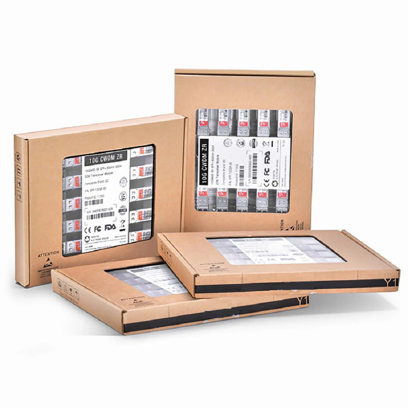 Cisco SFP-10G-ER40-I Compatible 10GBASE-ER SFP+ 1310nm 40km DOM Duplex LC/UPC SMF Optical Transceiver Module (Industrial)