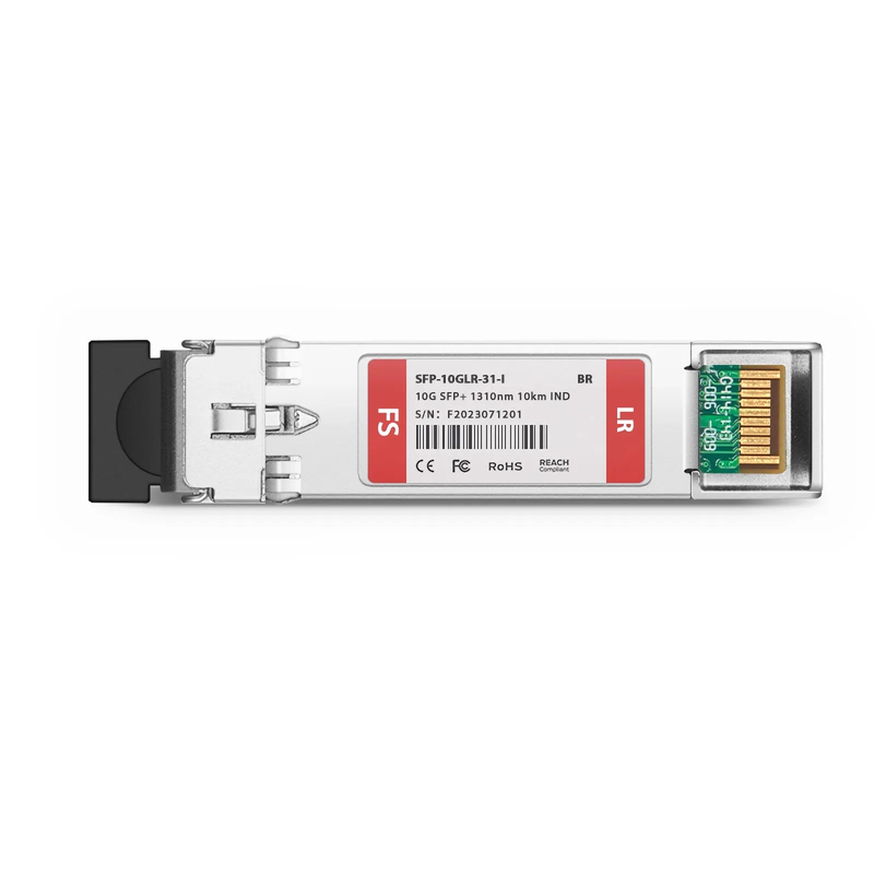 Brocade 10G-SFPP-LR-I Compatible 10GBASE-LR SFP+ 1310nm 10km DOM Duplex LC/UPC SMF Optical Transceiver Module (Industrial)