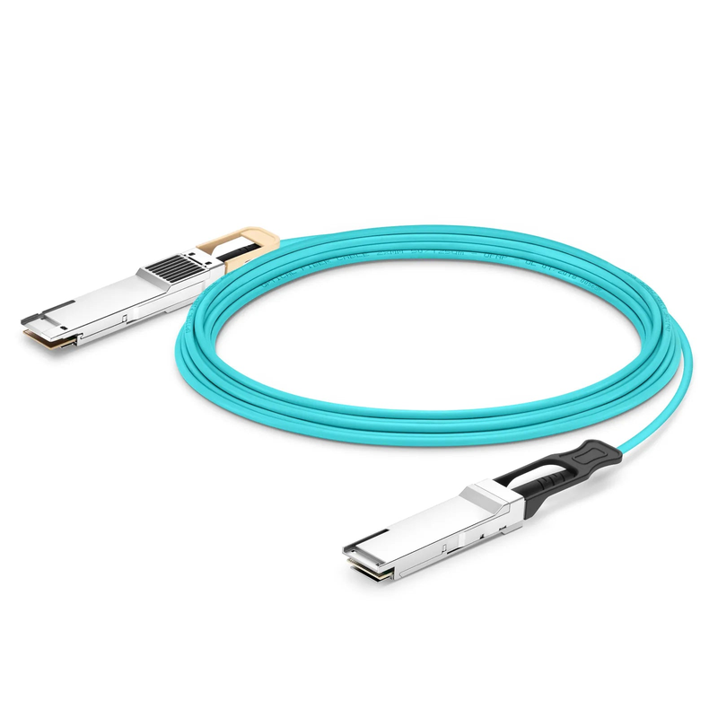 30m (98ft) Cisco Compatible 400G QSFP112 4 x 100G PAM4 to 400G QSFP-DD 8 x 50G PAM4 Active Optical Cable