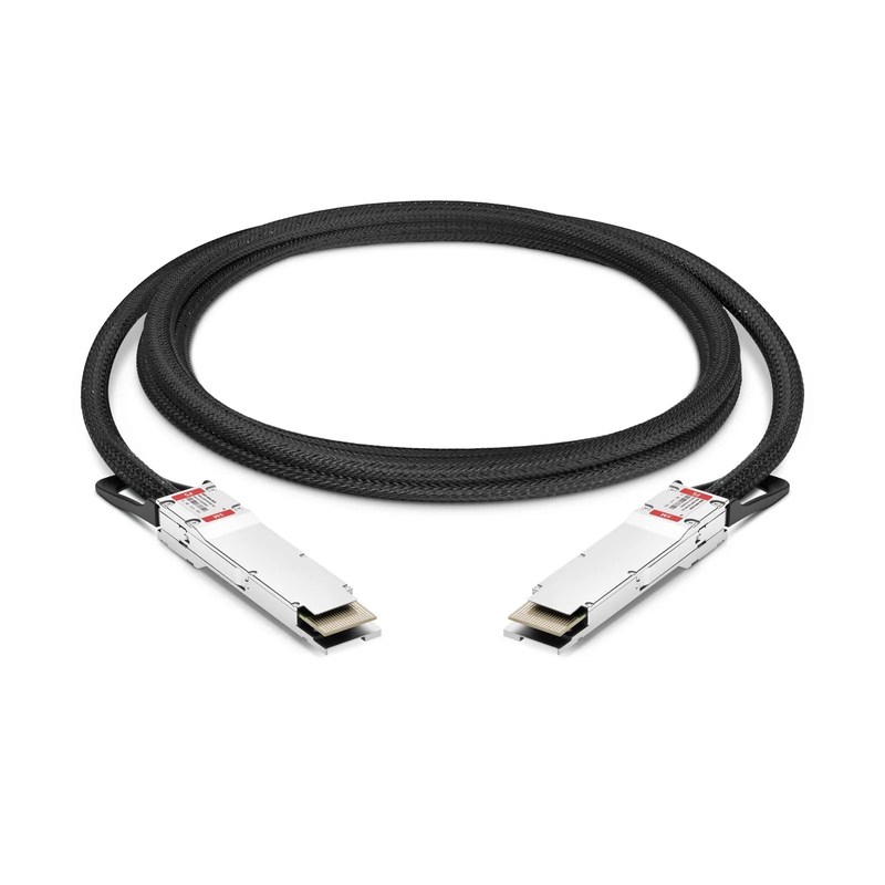 5m (16ft) Generic Compatible 400G QSFP-DD 8 x 50G PAM4 Active Electrical Cable