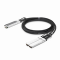 4m (13ft) NVIDIA/Mellanox MCA7J60-N004 Compatible 800G OSFP 8 x 100G PAM4 Finned Top to 2 x 400G OSFP 4 x 100G PAM4 Flat Top Ethernet Active Direct Attach Copper Breakout Cable