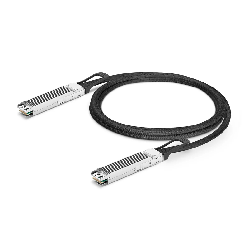 4m (13ft) NVIDIA/Mellanox MCA4J80-N004 Compatible 800G Twin-port OSFP 8 x 100G PAM4 Finned Top Ethernet Active Direct Attach Copper Twinax Cable