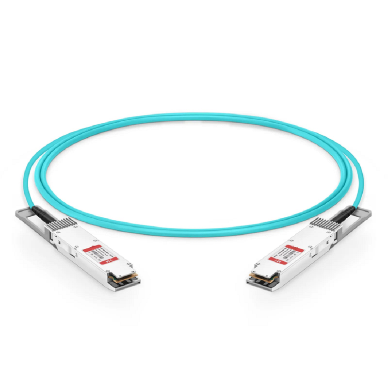 30m (98ft) NVIDIA/Mellanox Compatible 800G OSFP 8 x 100G PAM4 Finned Top Ethernet Active Optical Cable