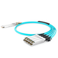 20m (66ft) Arista Networks Compatible 200G QSFP-DD 8 x 25G NRZ to 8 x 25G SFP28 25G NRZ Active Optical Breakout Cable