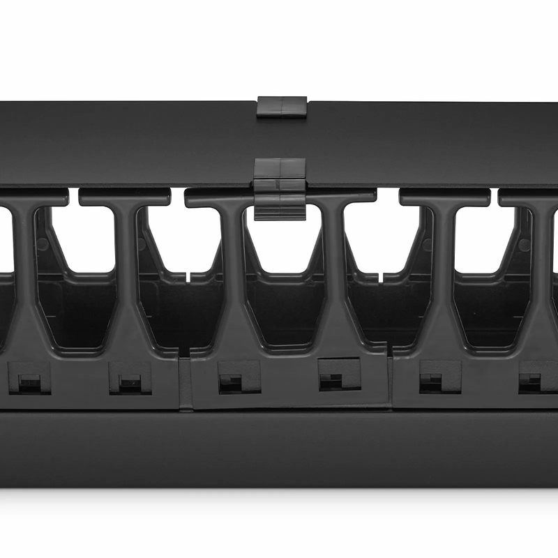 Vertical Single Sided Cable Manager, 42RU, Bend Radius Finger, 3.5 in. Wide