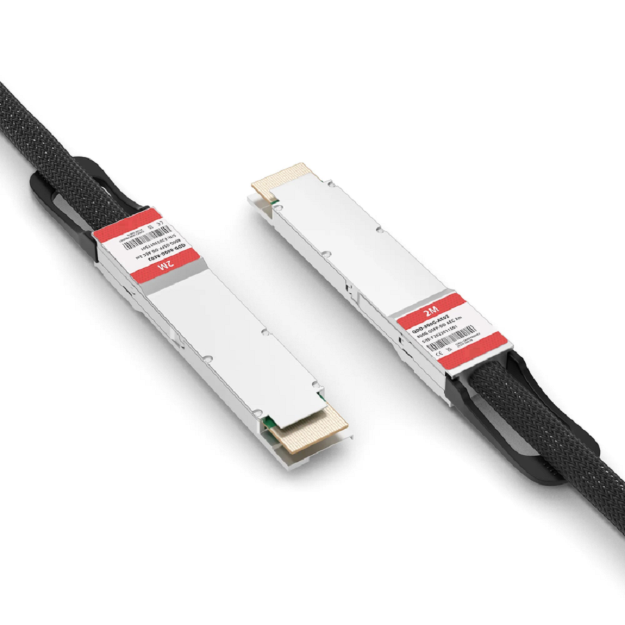 2m (7ft) Cisco Compatible 800G QSFP-DD 8 x 100G PAM4 Active Electrical Cable