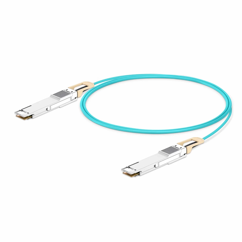 1m (3ft) Generic Compatible 200G QSFP-DD 8 x 25G NRZ Active Optical Cable