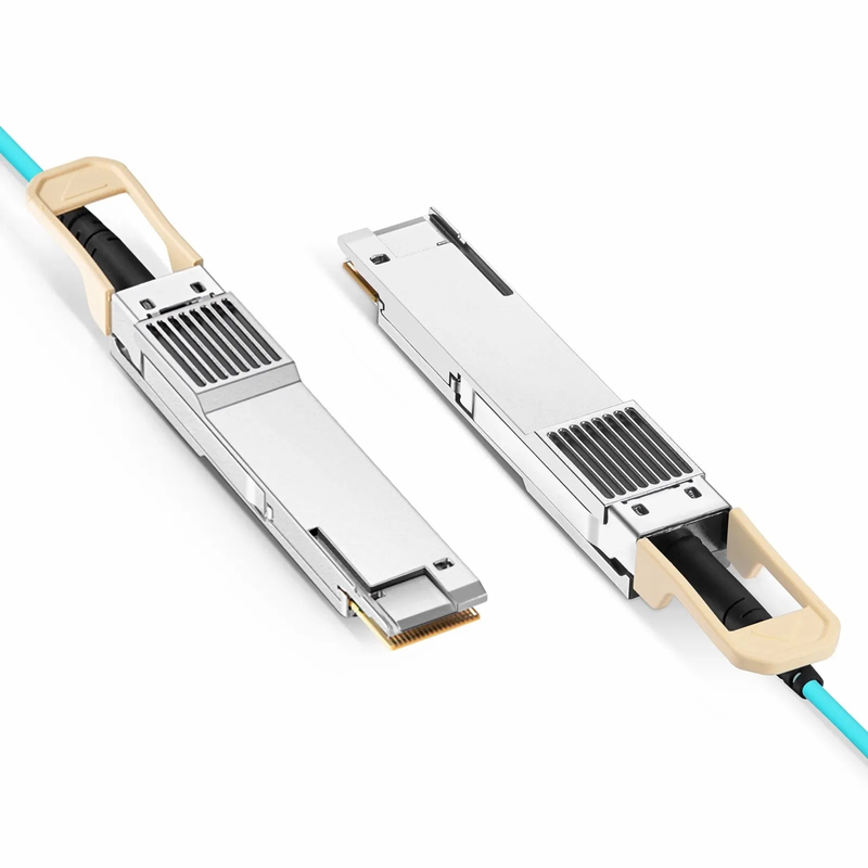 1m (3ft) Generic Compatible 200G QSFP-DD 8 x 25G NRZ Active Optical Cable