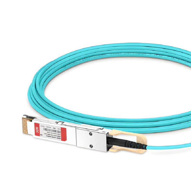 50m (164ft) Dell Compatible 200G QSFP-DD 8 x 25G NRZ Active Optical Cable