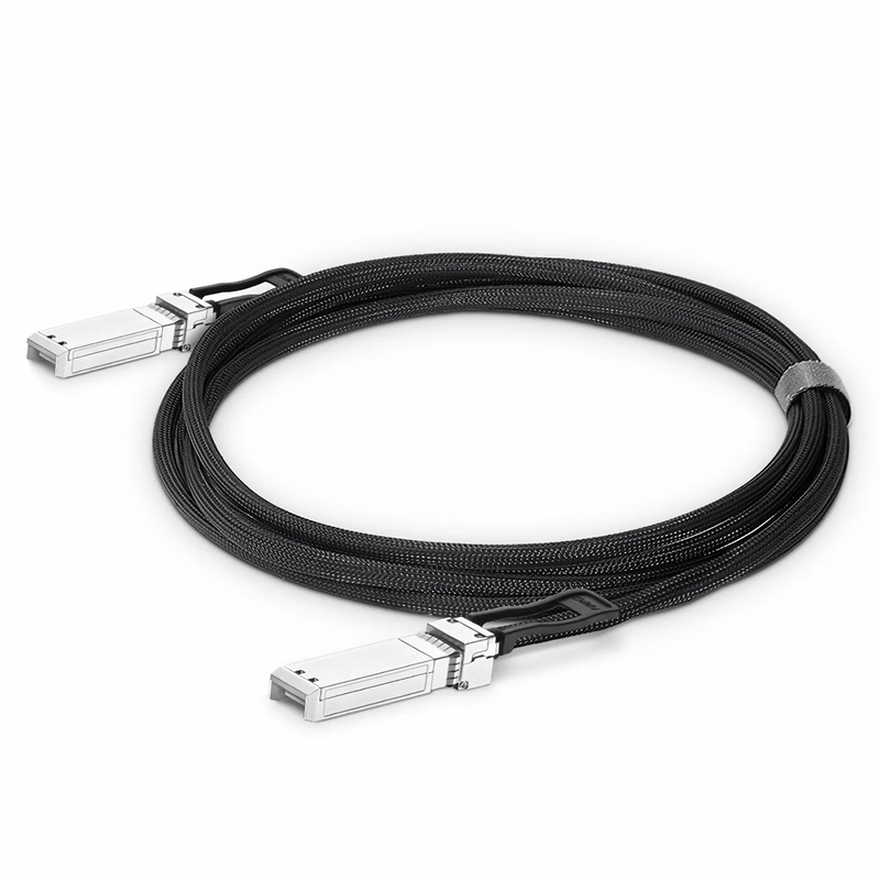 2.5m (8ft) Generic Compatible 100G SFP112 PAM4 Passive Direct Attach Copper Twinax Cable