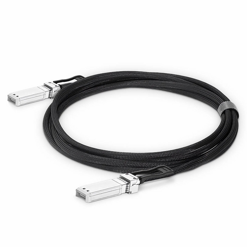 0.5m (2ft) Generic Compatible 100G SFP112 PAM4 Passive Direct Attach Copper Twinax Cable