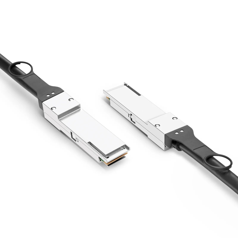 1.5m (5ft) Cisco QSFP-100G-CU1.5M Compatible 100G QSFP28 4 x 25G NRZ Passive Direct Attach Copper Twinax Cable
