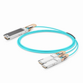 10m (33ft) Arista Networks Compatible 400G OSFP 8 x 50G PAM4 Finned Top to 2 x 200G QSFP56 4 x 50G PAM4 Active Optical Breakout Cable