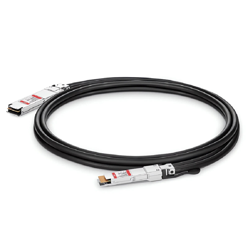0.5m (2ft) Generic Compatible 400G OSFP 4 x 100G PAM4 Flat Top to 400G QSFP-DD 4 x 100G PAM4 Passive Direct Attach Copper Twinax Cable
