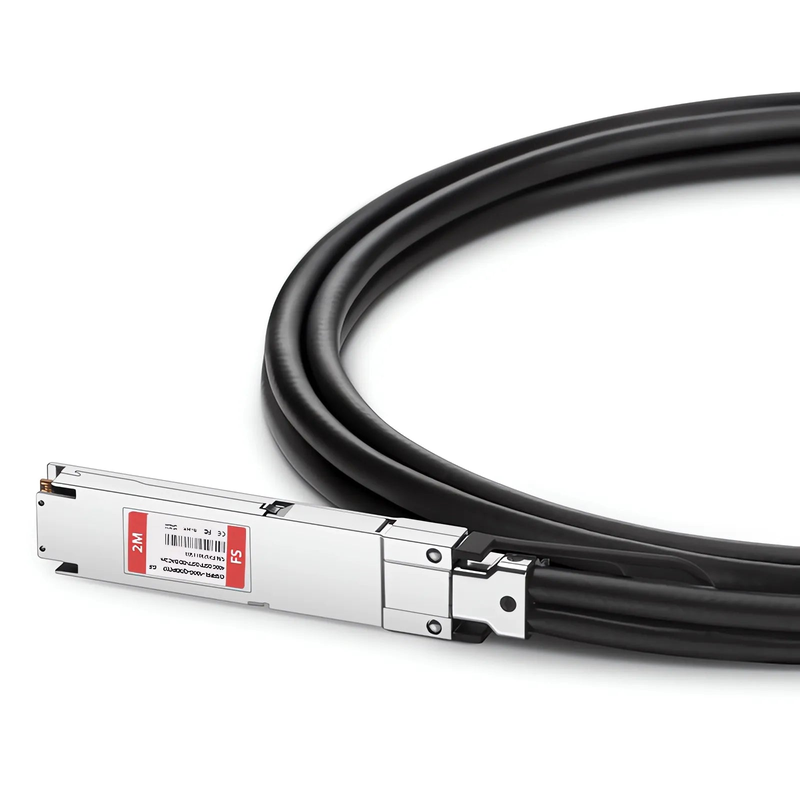 2m (7ft) Generic Compatible 400G OSFP 4 x 100G PAM4 Flat Top to 400G QSFP-DD 4 x 100G PAM4 Passive Direct Attach Copper Twinax Cable