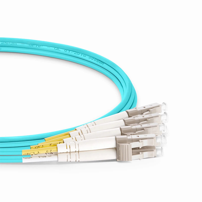 20m (66ft) Cisco Compatible 100G QSFP28 4 x 25G NRZ to 4 Duplex LC 25G NRZ Active Optical Breakout Cable