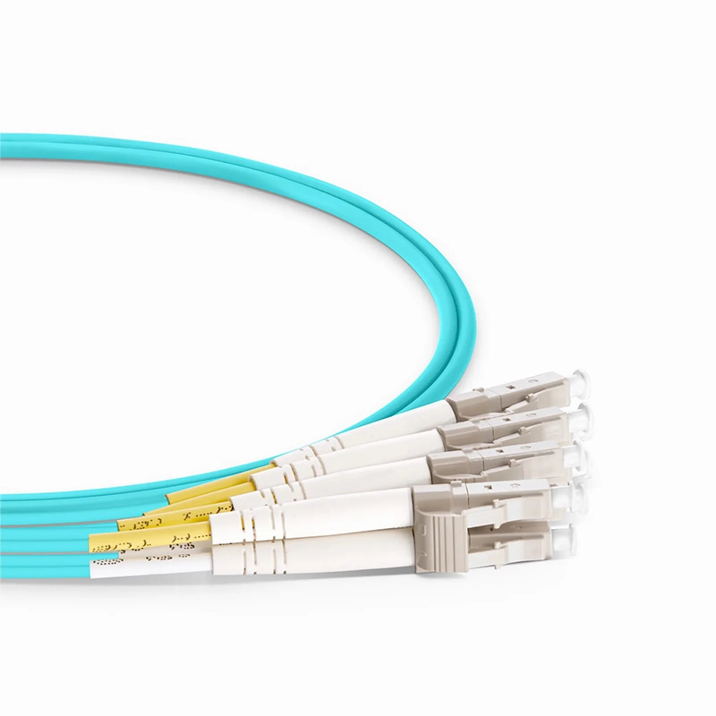 3m (10ft) Cisco Compatible 100G QSFP28 4 x 25G NRZ to 4 Duplex LC 25G NRZ Active Optical Breakout Cable