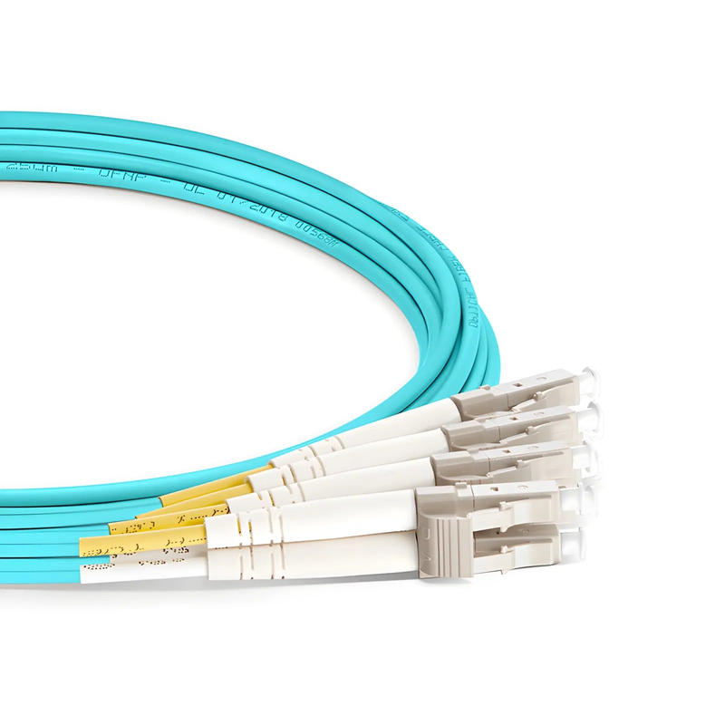 50m (164ft) Cisco Compatible 100G QSFP28 4 x 25G NRZ to 4 Duplex LC 25G NRZ Active Optical Breakout Cable