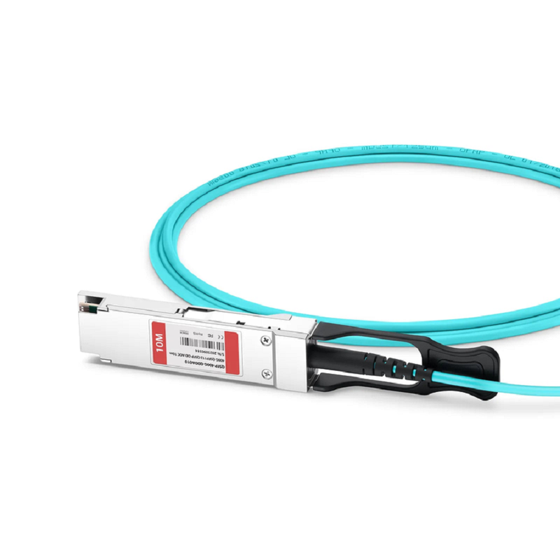 10m (33ft) Dell Compatible 400G QSFP112 4 x 100G PAM4 to 400G QSFP-DD 8 x 50G PAM4 Active Optical Cable
