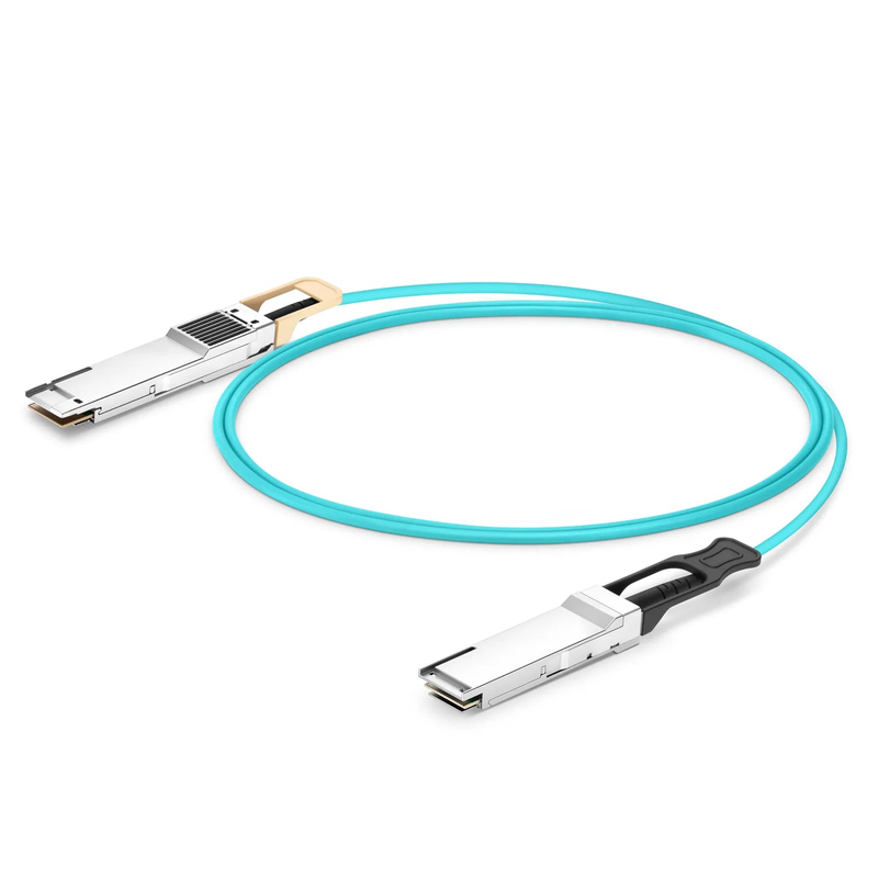 5m (16ft) Cisco Compatible 400G QSFP112 4 x 100G PAM4 to 400G QSFP-DD 8 x 50G PAM4 Active Optical Cable