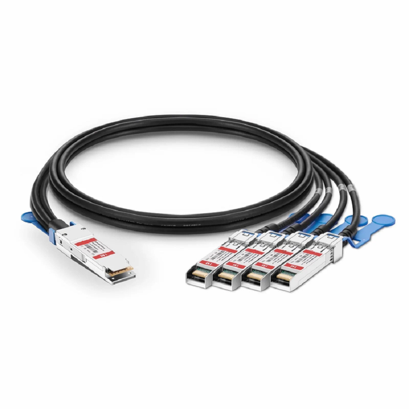 7m (23ft) Cisco Compatible 100G QSFP28 4 x 25G NRZ to 4 x 25G SFP28 NRZ Active Direct Attach Copper Breakout Cable