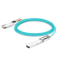 30m (98ft) Cisco Compatible 400G OSFP 8 x 50G PAM4 Flat Top to 400G QSFP-DD 8 x 50G PAM4 Active Optical Cable
