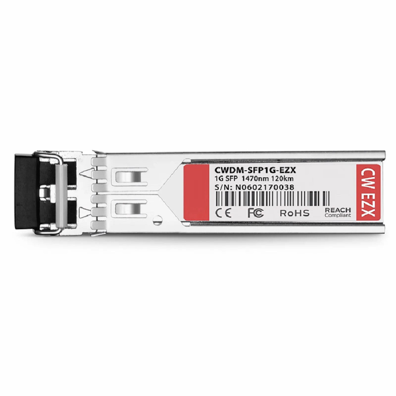 Cisco GLC-EX-SM1550-40 Compatible 1000BASE-EX SFP 1550nm 40km DOM Duplex LC/UPC SMF Optical Transceiver Module