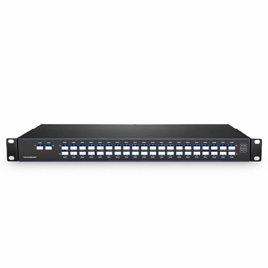 40 Channels Even DWDM Mux Demux, Super C-band 150GHz 190.7125-196.5625THz, with Monitor Port, 5.5dB Typical IL, LC/UPC, Dual Fiber, FMU 1U Rack Mount