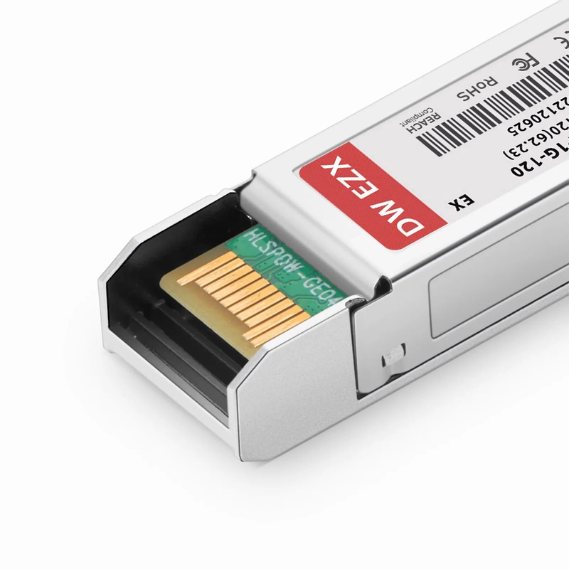 Extreme Networks C19 DWDM-SFP1G-62.23-120 Compatible SFP 1000BASE-DWDM 1562.23nm 100GHz 120km DOM Duplex LC/UPC SMF Optical Transceiver Module for Transmission