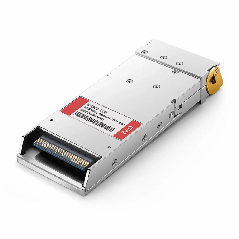 C40 1545.32nm CFP2-DCO 100G/200G DWDM C-band Tunable 96Chs ITU CH13-CH60 50GHz 80km DOM Duplex LC/UPC SMF Optical Transceiver Module for Transmission