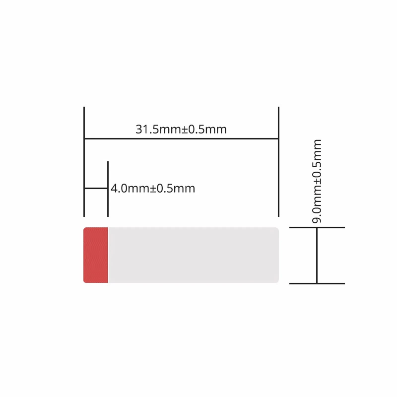 Design Label for SFP 100BASE-FX/3G Digital Video Transceiver, 1 Roll
