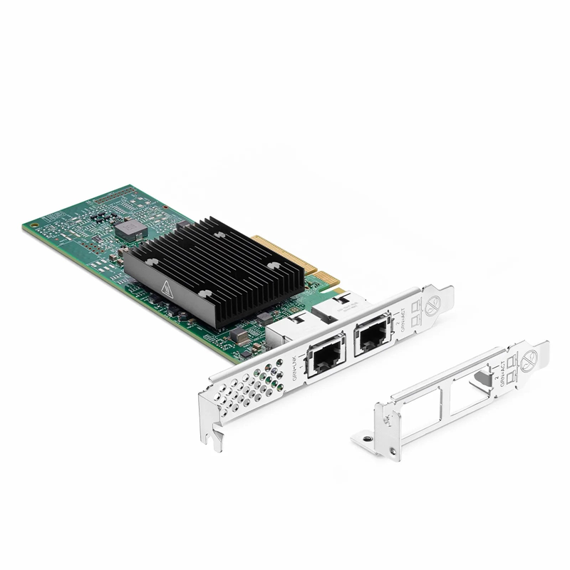 BroadcomÂ® BCM957416A4160C Ethernet Network Interface Card, P210TP 10GbE Dual-port RJ45, PCIe 3.0 x8, Standard & Low Profile