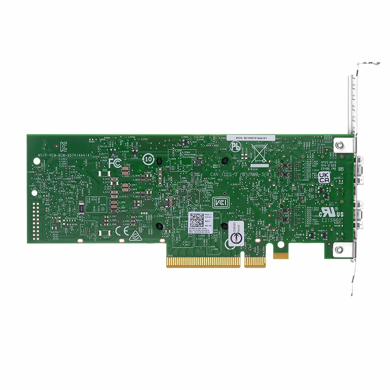 BroadcomÂ® BCM957412A4120AC Ethernet Network Interface Card, P210P 10GbE Dual-port SFP+, PCIe 3.0 x8, Standard & Low Profile