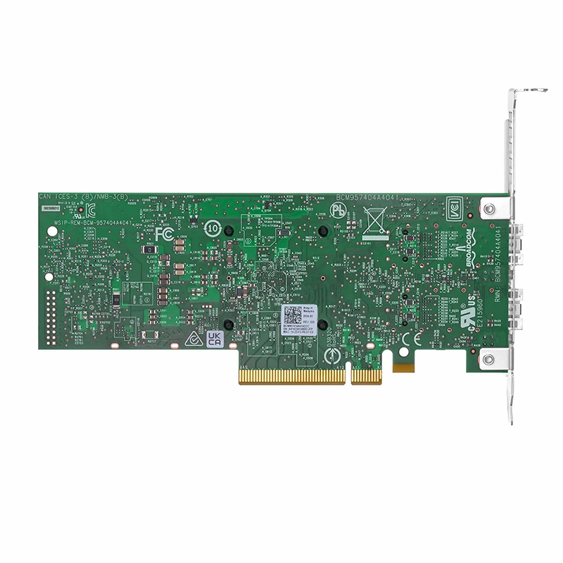 BroadcomÂ® BCM957414A4142CC Ethernet Network Interface Card, P225P 25GbE Dual-port SFP28, PCIe 3.0 x8, Standard & Low Profile