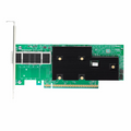 BroadcomÂ® BCM957608-P1400GDF00 Ethernet Network Interface Card, 400G Single-Port QSFP112-DD, PCIe 5.0 x 16, Standard & Low Profile
