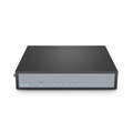 S1900-8T, 8-Port Gigabit Ethernet L2 Unmanaged Switch, 8x 10/100/1000BASE-T RJ45, Metal, Fanless, Desktop/Wall-Mount