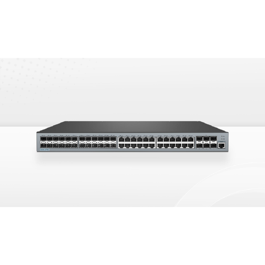 S5500-24TF6S, 48-Port Gigabit Ethernet L3 Switch, 24 x Gigabit RJ45, 24 x 1Gb SFP, with 6 x 10Gb SFP+ Uplinks, Support Stacking